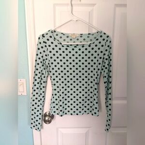 Polka dot long sleeve